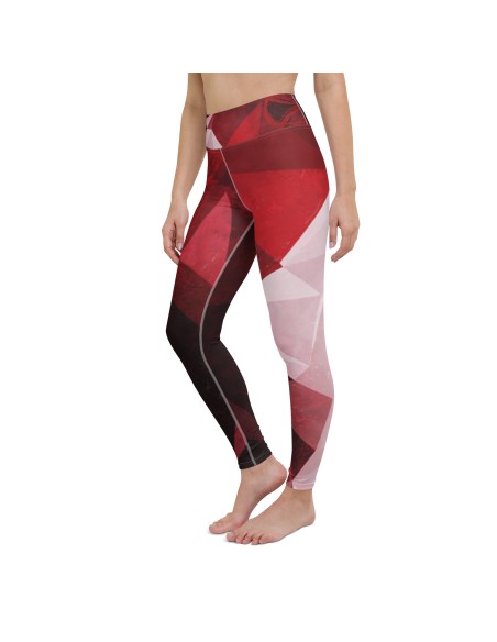 Crystal Pattern Yoga Leggings