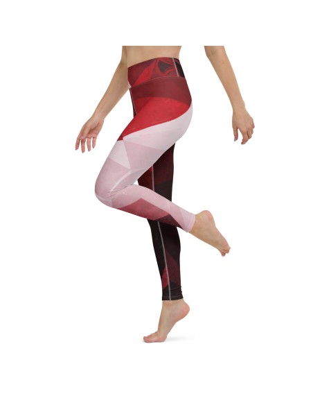 Crystal Pattern Yoga Leggings