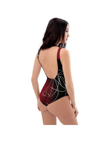 Addictive Pattern- One-Piece Swimsuit