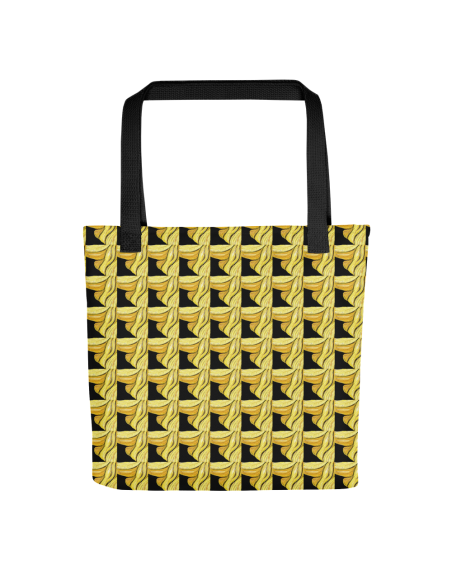 Yellow Geometry Pattern- Tote bag