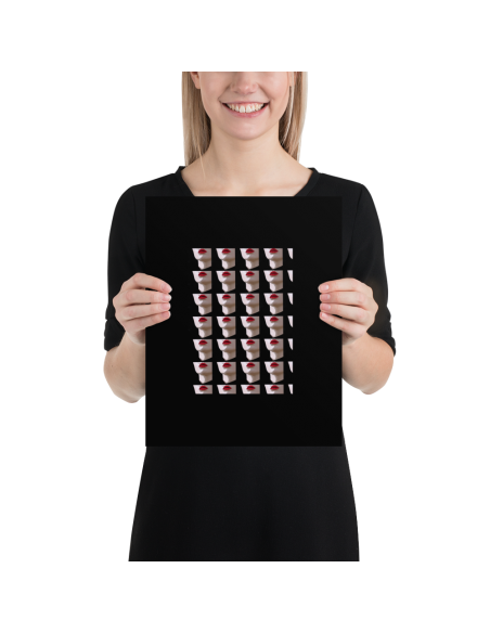 Sexy Lips Pattern- Art Poster
