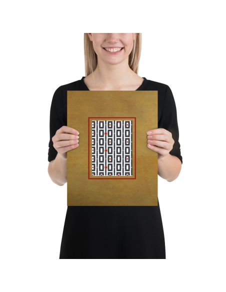 Intense Pattern- Art Poster