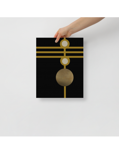 Hypnotic Pattern- Art Poster