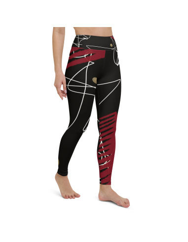 Addictive Pattern- Yoga Leggings