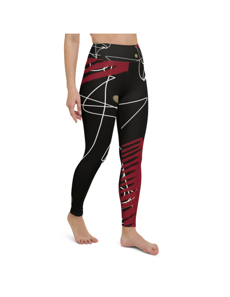 Addictive Pattern- Yoga Leggings
