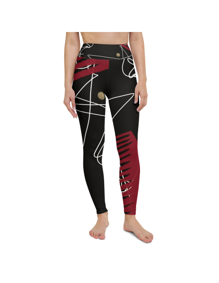 Addictive Pattern- Yoga Leggings