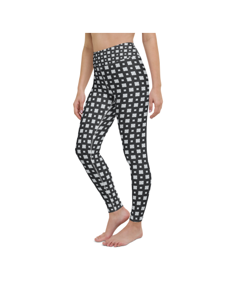 Square Pattern- Yoga Leggings