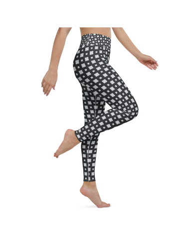 Square Pattern- Yoga Leggings