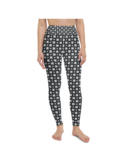 Square Pattern- Yoga Leggings