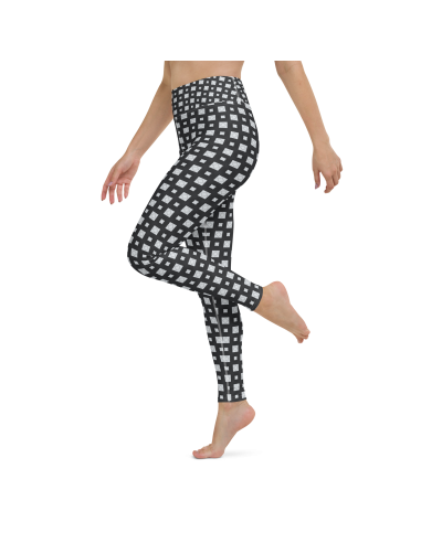 Square Pattern- Yoga Leggings