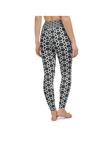 Labyrinth Pattern- Yoga Leggings