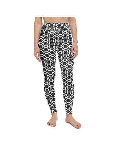 Labyrinth Pattern- Yoga Leggings