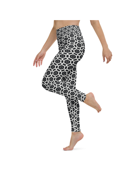 Labyrinth Pattern- Yoga Leggings