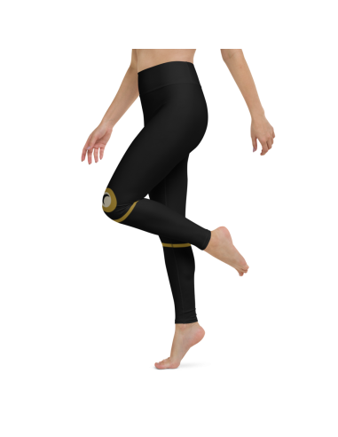 Black Moon- Pattern Yoga Leggings