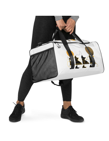 Bohemian Cat Pattern- Duffle bag