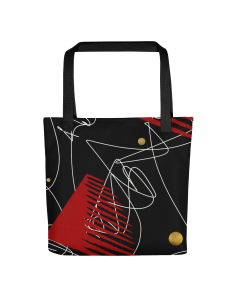 Addictive Patten- Tote bag