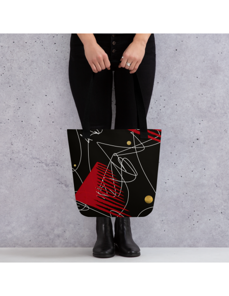 Addictive Patten- Tote bag