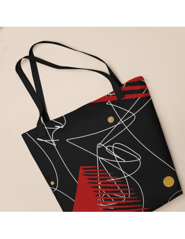 Addictive Patten- Tote bag
