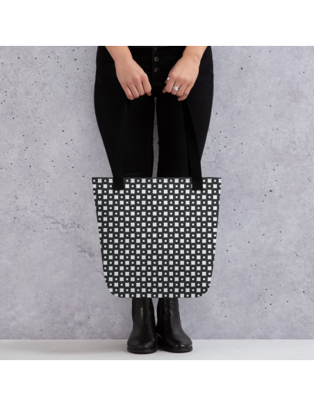 Square Pattern- Tote bag