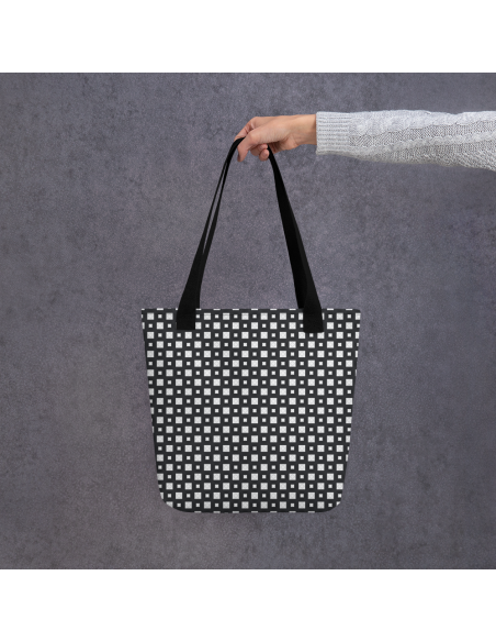 Square Pattern- Tote bag