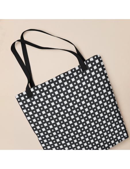 Square Pattern- Tote bag