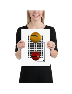 Geometry Pattern- Art Poster