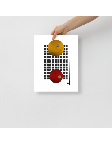 Geometry Pattern- Art Poster