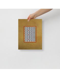 Intense Pattern- Art Poster 2