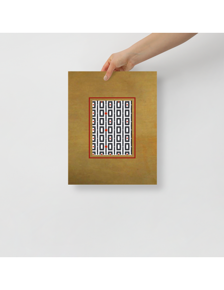 Intense Pattern- Art Poster