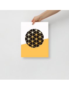 Optical Play Pattern- Art Poster 2