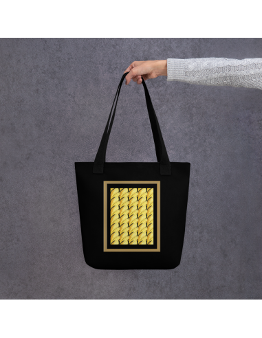 Sunflower in Black- Tote bag